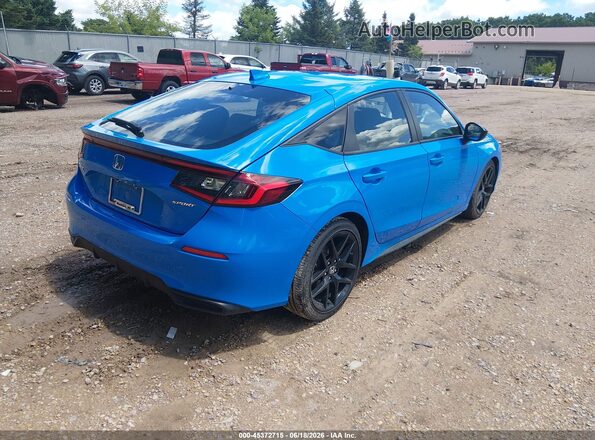 19XFL2H80SE034523 2025 HONDA CIVIC Blue Tył prawy