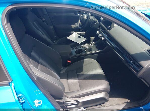 19XFL2H80SE034523 2025 HONDA CIVIC Blue Widok wnętrza z przodu