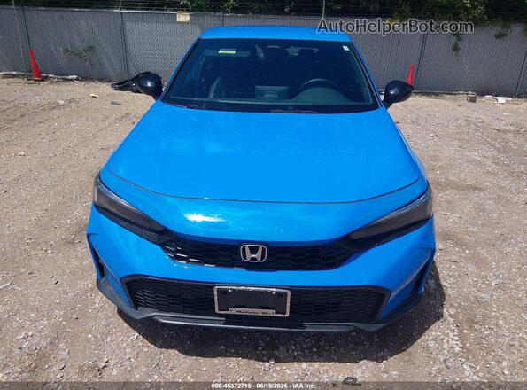 19XFL2H80SE034523 2025 HONDA CIVIC Blue Widok zestawu wskaźników