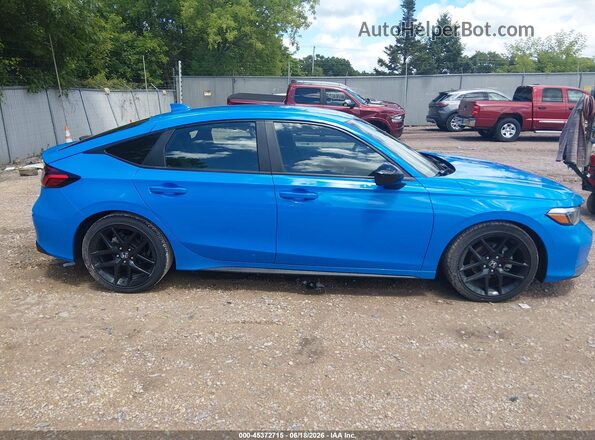 19XFL2H80SE034523 2025 HONDA CIVIC Blue Widok wnętrza z tyłu