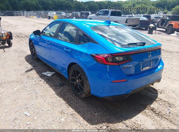 19XFL2H80SE034523 2025 HONDA CIVIC Blue Tył lewy