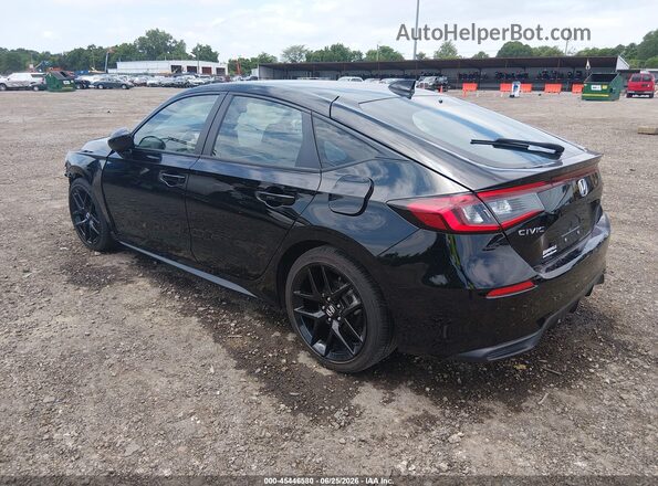 19XFL2H80SE036420 2025 HONDA CIVIC Black Հետևի ձախ