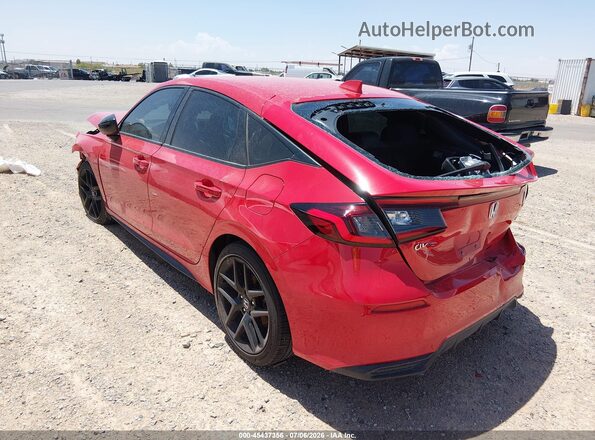 19XFL2H81NE023034 2022 HONDA CIVIC Красный Задняя левая четверть