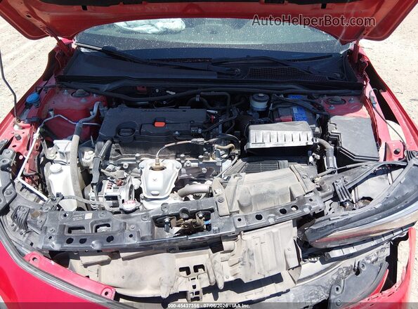 19XFL2H81NE023034 2022 HONDA CIVIC Красный Вид сзади