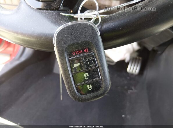 19XFL2H81NE023034 2022 HONDA CIVIC Красный Вид панели приборов