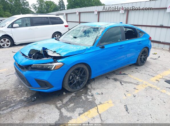 19XFL2H81RE028983 2024 HONDA CIVIC Blue Դիմացի տեսք