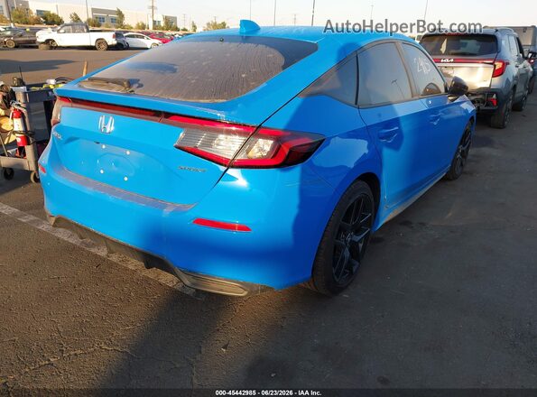 19XFL2H81SE030383 2025 HONDA CIVIC Blue Rear right