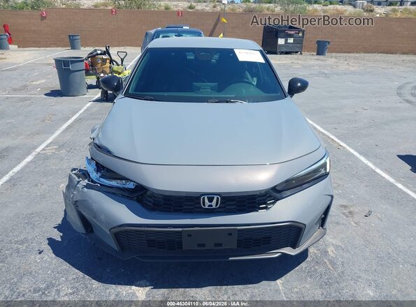 19XFL2H81TE012161 2026 HONDA CIVIC Gray Vista del cuadro de instrumentos