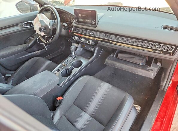 19XFL2H82PE021389 2023 HONDA CIVIC Red Vista del salpicadero