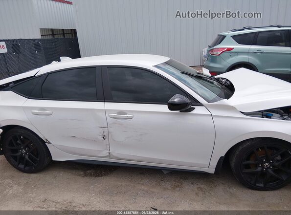 19XFL2H82SE019196 2025 HONDA CIVIC White Vista del cuadro de instrumentos