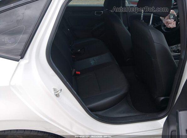 19XFL2H82SE019196 2025 HONDA CIVIC White Vista de la etiqueta del VIN