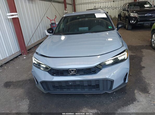 19XFL2H82SE022308 2025 HONDA CIVIC Gray Սարքավորումների վահանակի տեսք