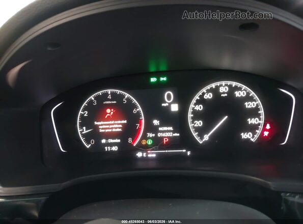 19XFL2H82SE022308 2025 HONDA CIVIC Gray Հետևի նստատեղերի տեսք