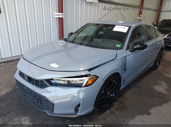 19XFL2H82SE022308 2025 HONDA CIVIC Gray Դիմացի տեսք