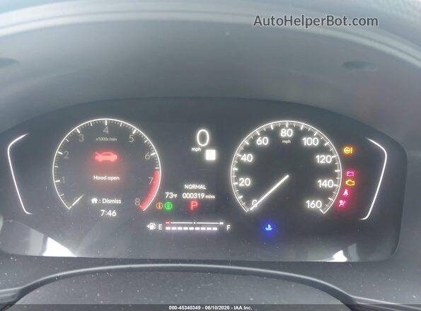 19XFL2H82TE023511 2026 HONDA CIVIC Gray Widok tylnych siedzeń