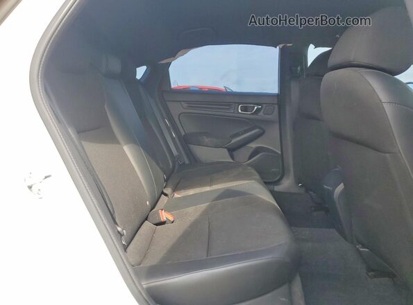 19XFL2H83PE003256 2023 HONDA CIVIC White Հետևի նստատեղերի տեսք