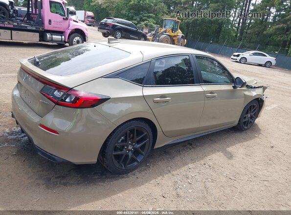 19XFL2H83SE032703 2025 HONDA CIVIC Желто-коричневый Задняя правая четверть