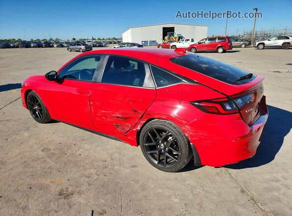 19XFL2H84RE020019 2024 HONDA CIVIC Red Задня ліва чверть