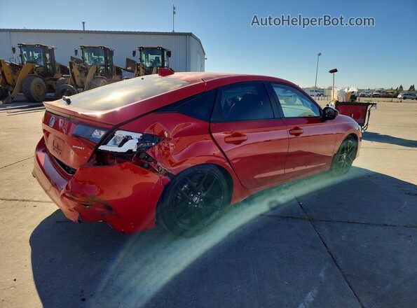 19XFL2H84RE020019 2024 HONDA CIVIC Red Задня права чверть