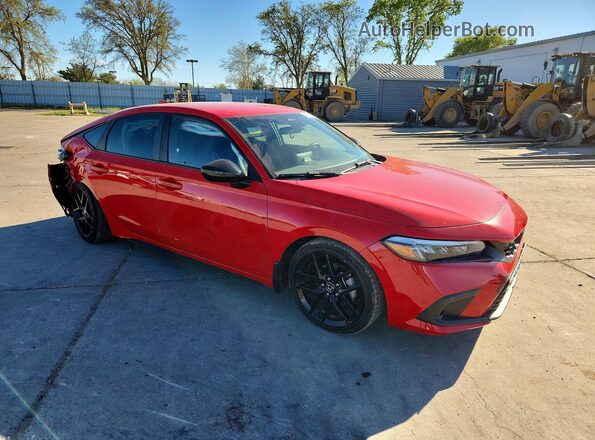 19XFL2H84RE020019 2024 HONDA CIVIC Red Передня права чверть