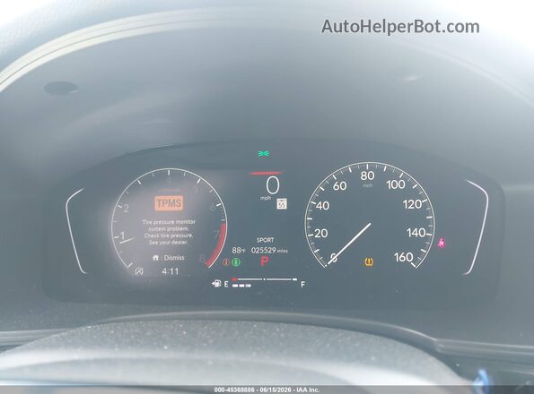 19XFL2H84SE019023 2025 HONDA CIVIC Dark Blue Вид задних сидений