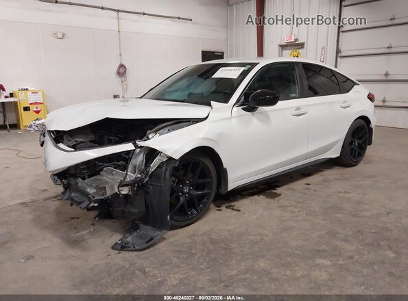 19XFL2H85PE006899 2023 HONDA CIVIC White Vista tres cuartos delantera izquierda