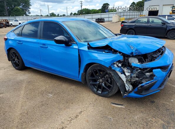 19XFL2H85PE011892 2023 HONDA CIVIC Blue წინა მარჯვენა