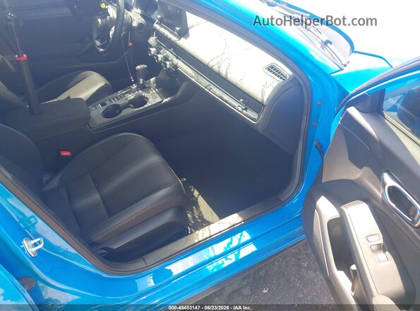 19XFL2H85RE029733 2024 HONDA CIVIC Blue Widok wnętrza z przodu