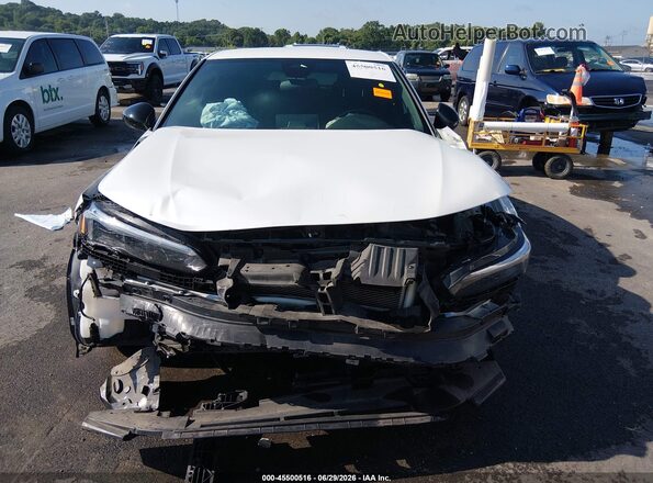 19XFL2H85RE037962 2024 HONDA CIVIC White Widok z przodu
