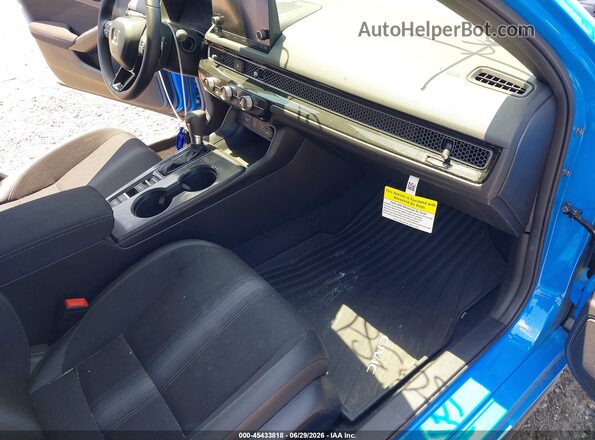 19XFL2H85SE015725 2025 HONDA CIVIC Blue Widok wnętrza z przodu