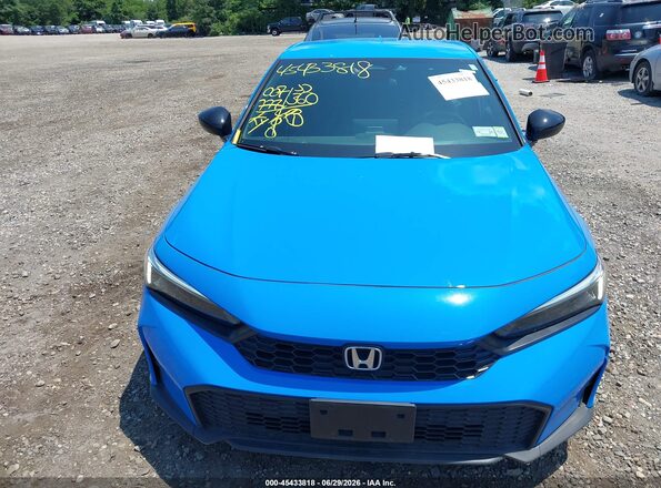 19XFL2H85SE015725 2025 HONDA CIVIC Blue Widok zestawu wskaźników