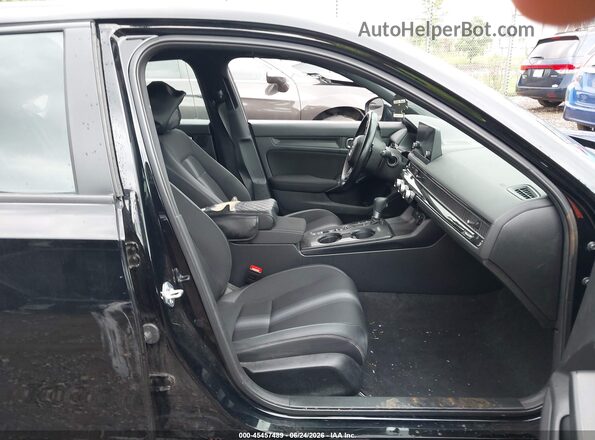 19XFL2H85SE018382 2025 HONDA CIVIC Черный Вид салона спереди