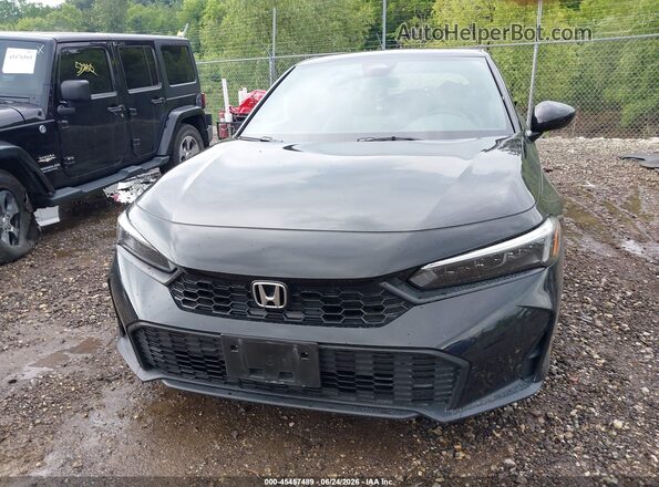 19XFL2H85SE018382 2025 HONDA CIVIC Черный Вид щитка приборов
