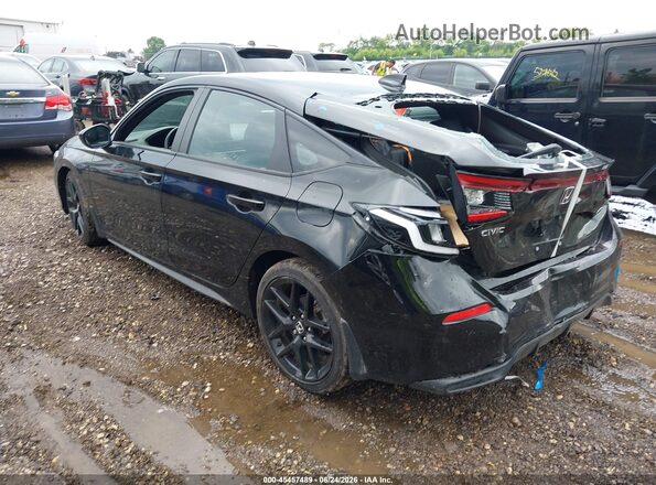 19XFL2H85SE018382 2025 HONDA CIVIC Черный Задняя левая четверть