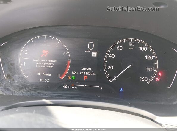 19XFL2H85SE036882 2025 HONDA CIVIC Gray Հետևի նստատեղերի տեսք