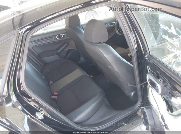19XFL2H86NE009047 2022 HONDA CIVIC Black Vista de la etiqueta del VIN