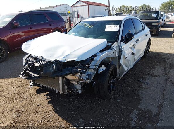 19XFL2H86PE013697 2023 HONDA CIVIC White Vista tres cuartos delantera izquierda