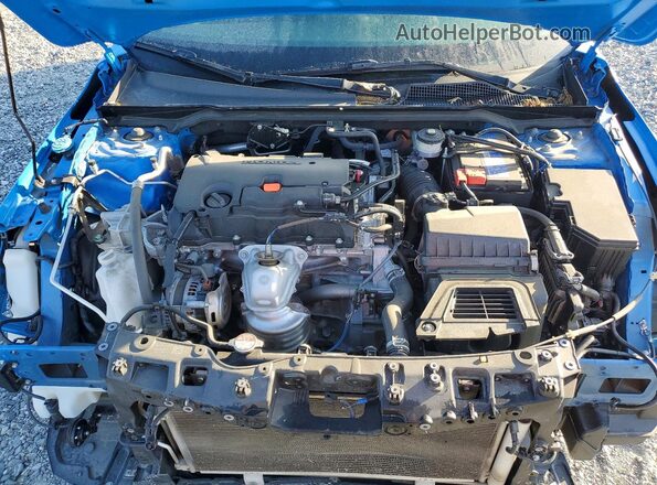 19XFL2H86RE007286 2024 HONDA CIVIC Blue Widok wnętrza z tyłu