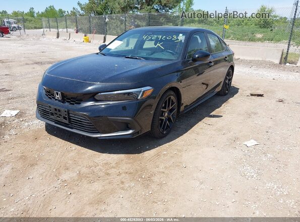 19XFL2H86RE036903 2024 HONDA CIVIC Black Front left