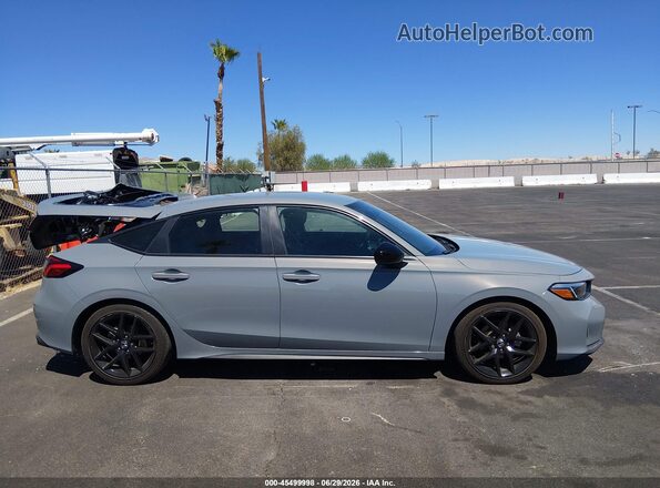 19XFL2H86SE001834 2025 HONDA CIVIC Gray უკანა სალონის ხედი