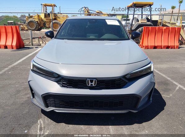 19XFL2H86SE001834 2025 HONDA CIVIC Gray ხელსაწყოთა პანელის ხედი