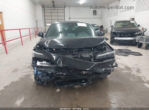 19XFL2H86SE023025 2025 HONDA CIVIC Black Instrument cluster view