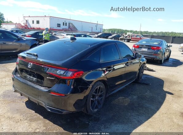 19XFL2H87PE006144 2023 HONDA CIVIC Black Հետևի աջ