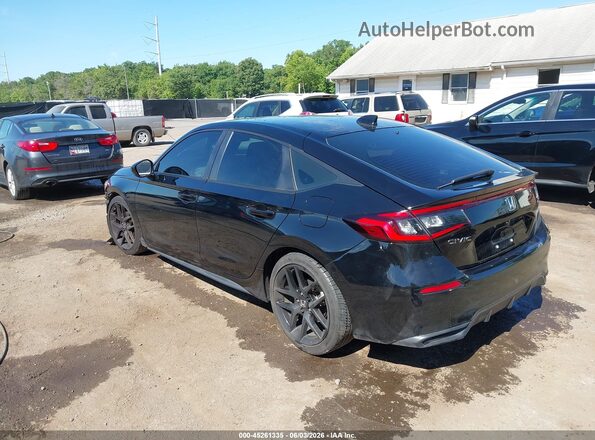 19XFL2H87PE006144 2023 HONDA CIVIC Black Հետևի ձախ