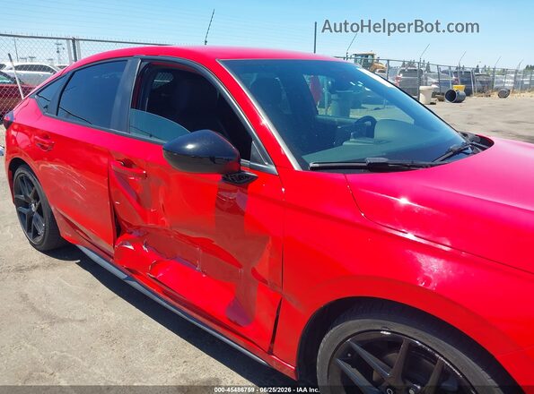 19XFL2H87PE009402 2023 HONDA CIVIC Red Widok z przodu