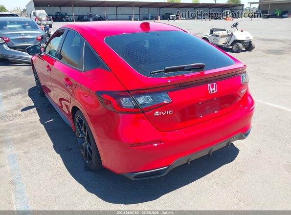 19XFL2H87PE009402 2023 HONDA CIVIC Red Tył lewy