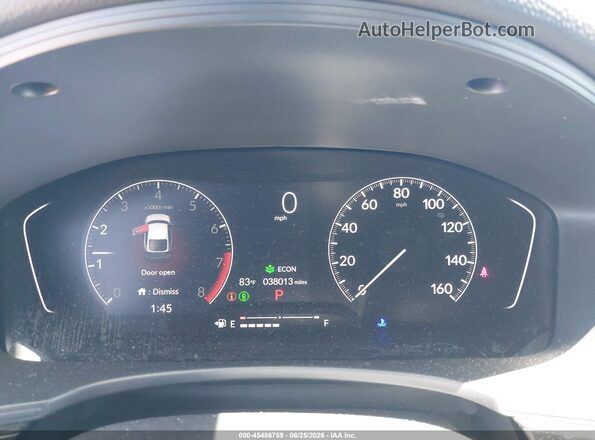 19XFL2H87PE009402 2023 HONDA CIVIC Red Widok tylnych siedzeń