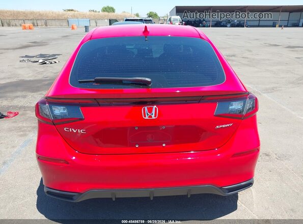19XFL2H87PE009402 2023 HONDA CIVIC Red 