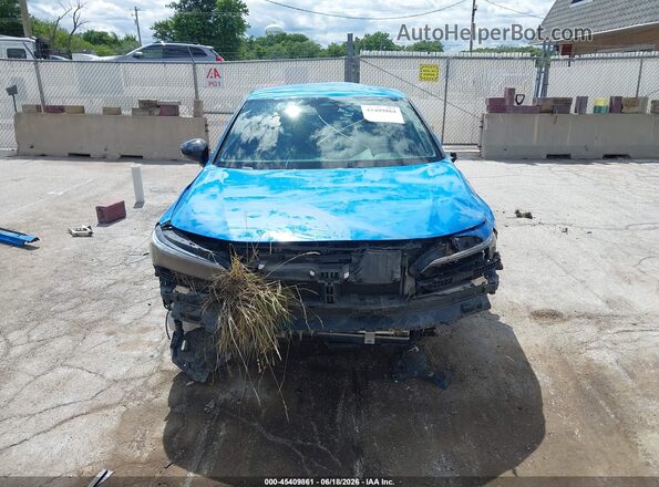 19XFL2H87RE025151 2024 HONDA CIVIC Blue Widok zestawu wskaźników