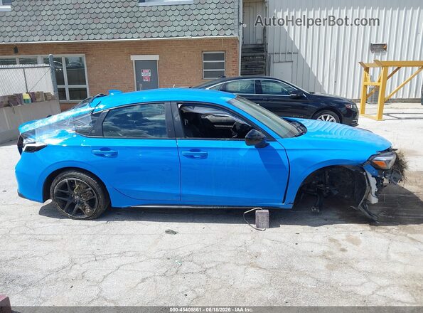 19XFL2H87RE025151 2024 HONDA CIVIC Blue Widok wnętrza z tyłu